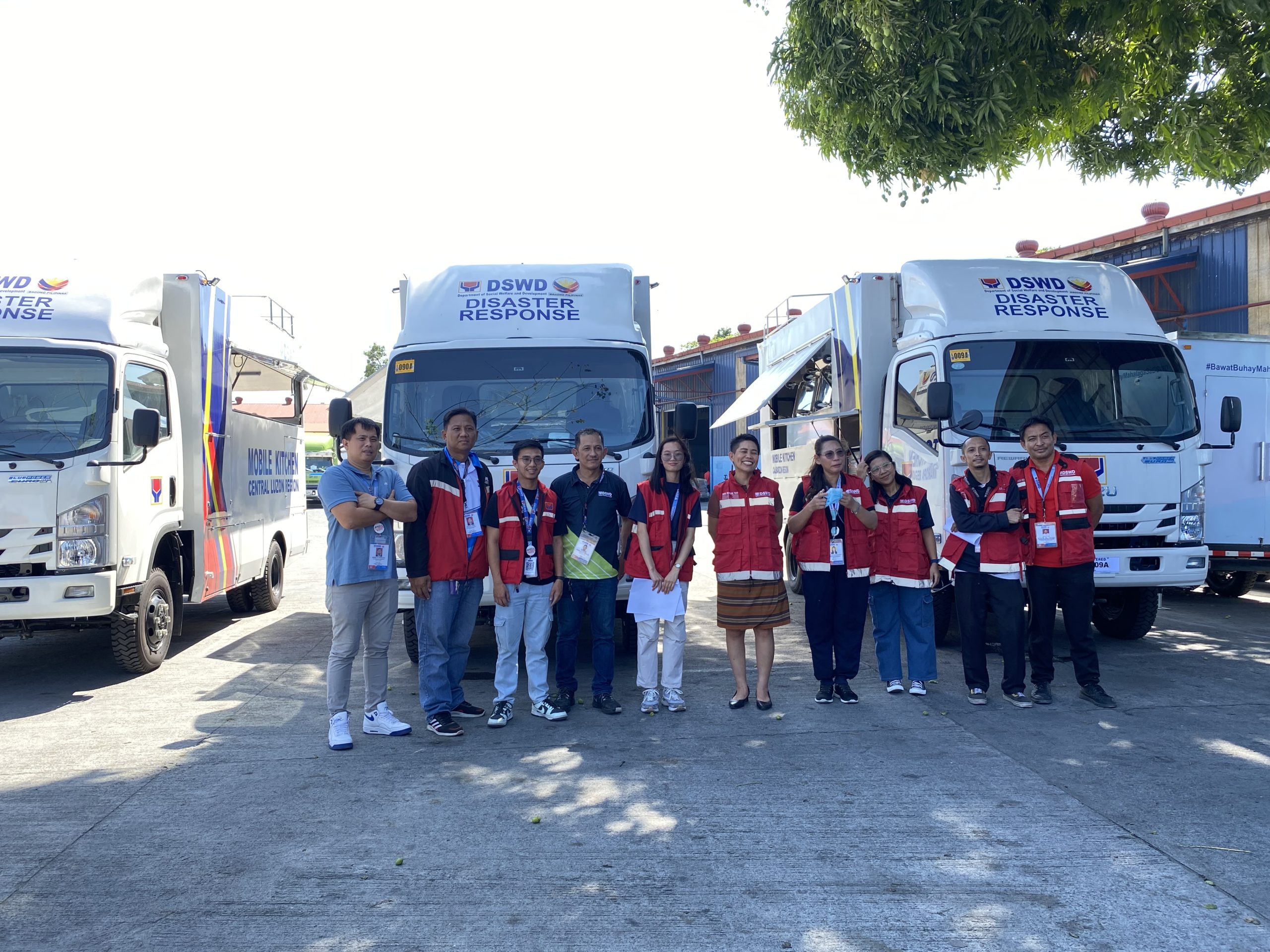 Turnover of the Mobile Kitchen Unit to Field Offices